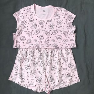 2 piece Disney Winnie The Pooh pajama set